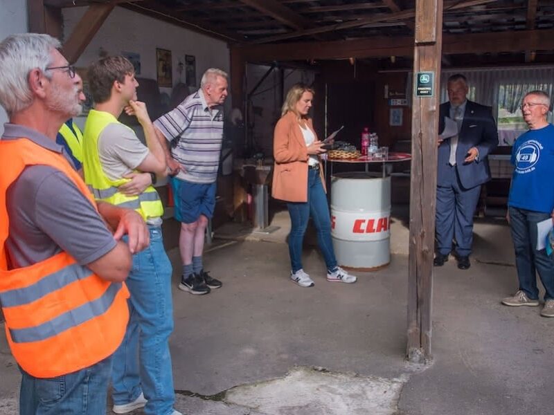 Anna-Maria Bischof zu Besuch in Holzhausen/Hahn